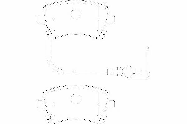 Wagner WBP23326A Brake Pad Set, disc brake WBP23326A: Buy near me in Poland at 2407.PL - Good price!