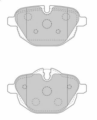 Wagner WBP24561A Brake Pad Set, disc brake WBP24561A: Buy near me at 2407.PL in Poland at an Affordable price!
