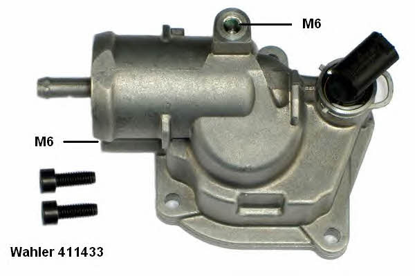 Wahler 411433.87D Thermostat, coolant 41143387D: Buy near me in Poland at 2407.PL - Good price!