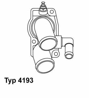 Wahler 4193.92D Thermostat, coolant 419392D: Buy near me in Poland at 2407.PL - Good price!