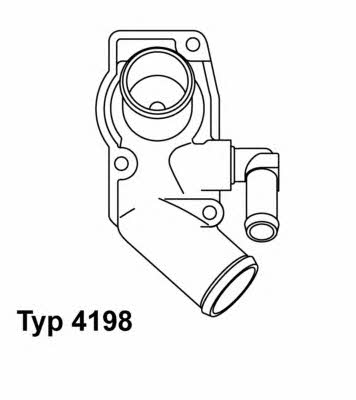 Wahler 4198.92D Thermostat, coolant 419892D: Buy near me in Poland at 2407.PL - Good price!
