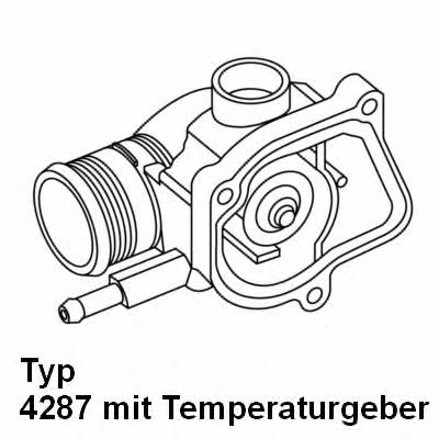 Wahler 4287.92D Termostat, środek chłodzący 428792D: Dobra cena w Polsce na 2407.PL - Kup Teraz!