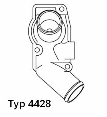 Wahler 4428.92D Thermostat, coolant 442892D: Buy near me in Poland at 2407.PL - Good price!