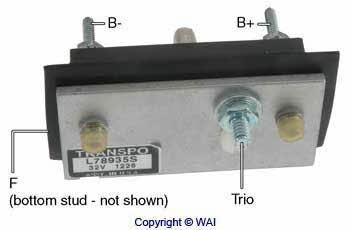 Wai L78935S Regulator napięcia alternatora L78935S: Dobra cena w Polsce na 2407.PL - Kup Teraz!