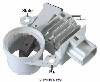 Wai F603 Regulator napięcia alternatora F603: Dobra cena w Polsce na 2407.PL - Kup Teraz!