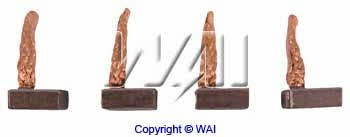 Wai BSX190-191 Alternator brushes BSX190191: Buy near me in Poland at 2407.PL - Good price!