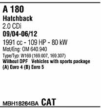  MBH18264BA Exhaust system MBH18264BA: Buy near me in Poland at 2407.PL - Good price!