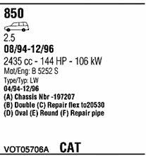  VOT05706A Exhaust system VOT05706A: Buy near me in Poland at 2407.PL - Good price!