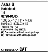  OPH08995AA Exhaust system OPH08995AA: Buy near me in Poland at 2407.PL - Good price!
