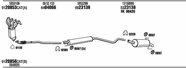 Buy Walker OPT18295 at a low price in Poland!