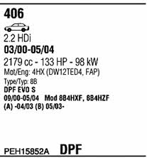  PEH15852A Abgasanlage PEH15852A: Kaufen Sie zu einem guten Preis in Polen bei 2407.PL!