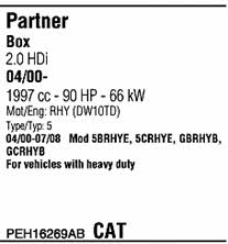 Walker PEH16269AB Exhaust system PEH16269AB: Buy near me in Poland at 2407.PL - Good price!