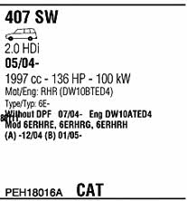  PEH18016A Abgasanlage PEH18016A: Kaufen Sie zu einem guten Preis in Polen bei 2407.PL!