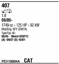  PEH18994A Система випуску відпрацьованих газів PEH18994A: Приваблива ціна - Купити у Польщі на 2407.PL!