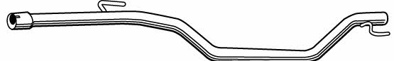 Walker 10551 Exhaust pipe 10551: Buy near me in Poland at 2407.PL - Good price!