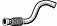 Walker 10564 Exhaust pipe 10564: Buy near me in Poland at 2407.PL - Good price!