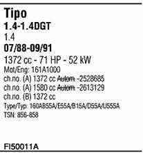  FI50011A Abgasanlage FI50011A: Kaufen Sie zu einem guten Preis in Polen bei 2407.PL!