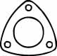 Walker 80135 Exhaust pipe gasket 80135: Buy near me in Poland at 2407.PL - Good price!