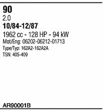  AR90001B Abgasanlage AR90001B: Kaufen Sie zu einem guten Preis in Polen bei 2407.PL!