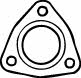Walker 80333 Exhaust pipe gasket 80333: Buy near me in Poland at 2407.PL - Good price!