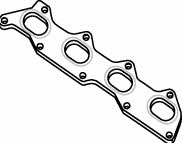 Walker 80344 Exhaust pipe gasket 80344: Buy near me in Poland at 2407.PL - Good price!