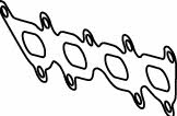 Walker 80420 Exhaust pipe gasket 80420: Buy near me in Poland at 2407.PL - Good price!