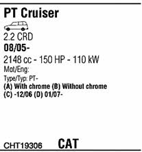  CHT19306 Układ wydechowy CHT19306: Dobra cena w Polsce na 2407.PL - Kup Teraz!