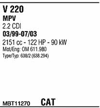 Walker MBT11270 Abgasanlage MBT11270: Kaufen Sie zu einem guten Preis in Polen bei 2407.PL!