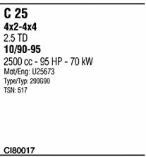  CI80017 Abgasanlage CI80017: Kaufen Sie zu einem guten Preis in Polen bei 2407.PL!
