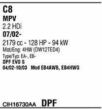  CIH16730AA Abgasanlage CIH16730AA: Kaufen Sie zu einem guten Preis in Polen bei 2407.PL!