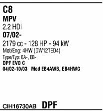  CIH16730AB Abgasanlage CIH16730AB: Kaufen Sie zu einem guten Preis in Polen bei 2407.PL!