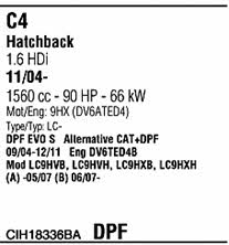  CIH18336BA Система выпуска отработаных газов CIH18336BA: Отличная цена - Купить в Польше на 2407.PL!