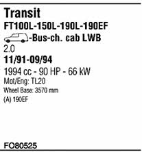  FO80525 Układ wydechowy FO80525: Dobra cena w Polsce na 2407.PL - Kup Teraz!