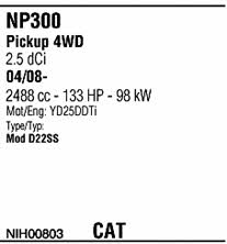  NIH00803 Система выпуска отработаных газов NIH00803: Отличная цена - Купить в Польше на 2407.PL!