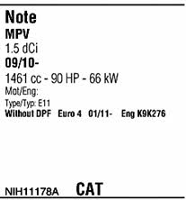  NIH11178A Система випуску відпрацьованих газів NIH11178A: Приваблива ціна - Купити у Польщі на 2407.PL!