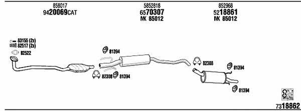 Buy Walker OP30084A at a low price in Poland!