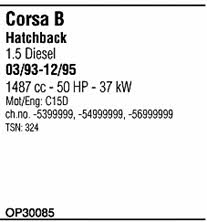  OP30085 Abgasanlage OP30085: Kaufen Sie zu einem guten Preis in Polen bei 2407.PL!