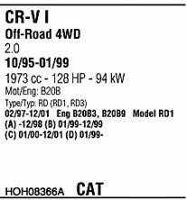  HOH08366A Система випуску відпрацьованих газів HOH08366A: Приваблива ціна - Купити у Польщі на 2407.PL!