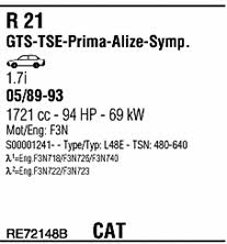 Walker RE72148B Abgasanlage RE72148B: Kaufen Sie zu einem guten Preis in Polen bei 2407.PL!