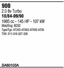 Walker SA60103A Система випуску відпрацьованих газів SA60103A: Приваблива ціна - Купити у Польщі на 2407.PL!