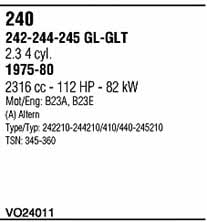  VO24011 Abgasanlage VO24011: Kaufen Sie zu einem guten Preis in Polen bei 2407.PL!