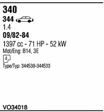 Walker VO34018 Abgasanlage VO34018: Kaufen Sie zu einem guten Preis in Polen bei 2407.PL!