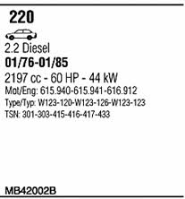 Walker MB42002B Abgasanlage MB42002B: Kaufen Sie zu einem guten Preis in Polen bei 2407.PL!