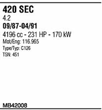  MB42008 Abgasanlage MB42008: Kaufen Sie zu einem guten Preis in Polen bei 2407.PL!