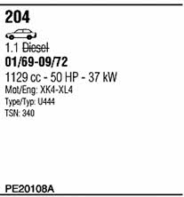 Walker PE20108A Układ wydechowy PE20108A: Dobra cena w Polsce na 2407.PL - Kup Teraz!