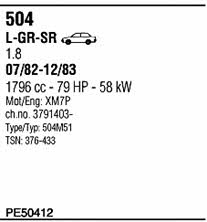 Walker PE50412 Abgasanlage PE50412: Kaufen Sie zu einem guten Preis in Polen bei 2407.PL!