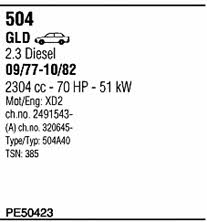 Walker PE50423 Abgasanlage PE50423: Kaufen Sie zu einem guten Preis in Polen bei 2407.PL!