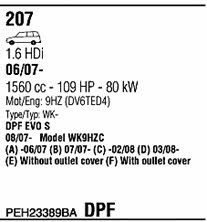  PEH23389BA Abgasanlage PEH23389BA: Kaufen Sie zu einem guten Preis in Polen bei 2407.PL!