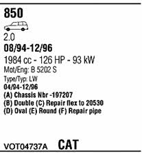  VOT04737A Exhaust system VOT04737A: Buy near me in Poland at 2407.PL - Good price!