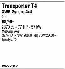  VW72317 Układ wydechowy VW72317: Dobra cena w Polsce na 2407.PL - Kup Teraz!